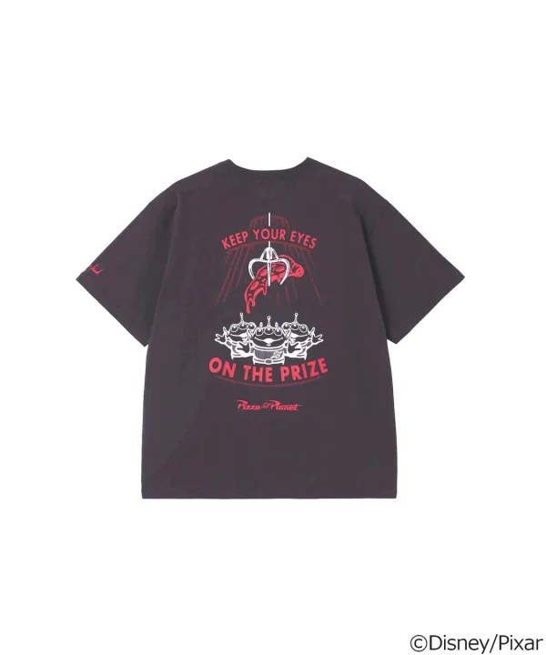 ピザプラネットTシャツ プリント