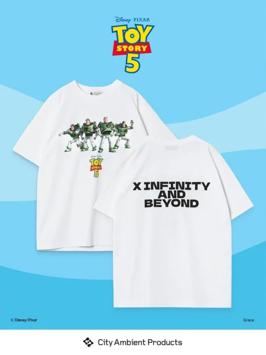 トイ・ストーリー5 バズ・ライトイヤーデザインTシャツ