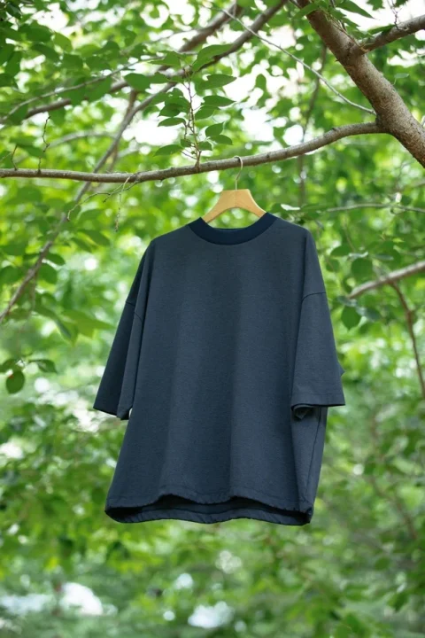 MOON-TECH®︎ natureモックネック Tシャツ