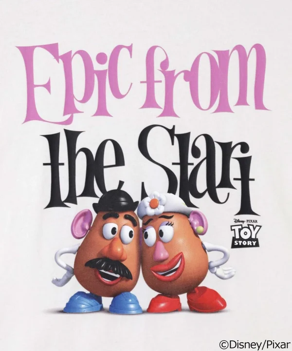 ポテトヘッドTシャツ プリント