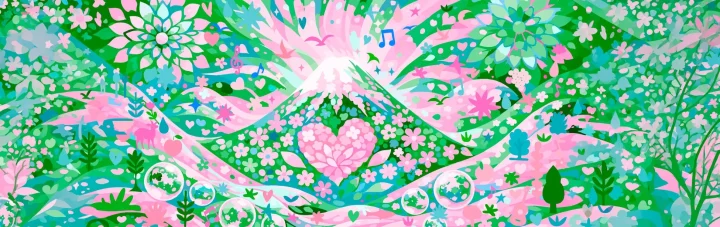 フェスのイラスト
