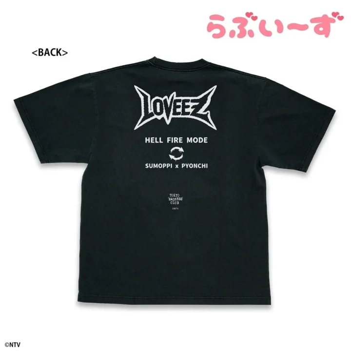 メタルTシャツ（バックプリント）