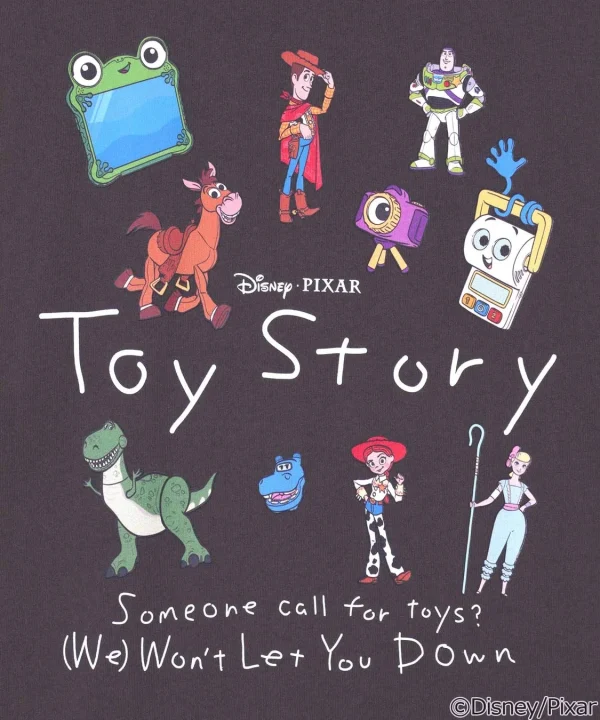 キャラクターグラフィックTシャツ プリント