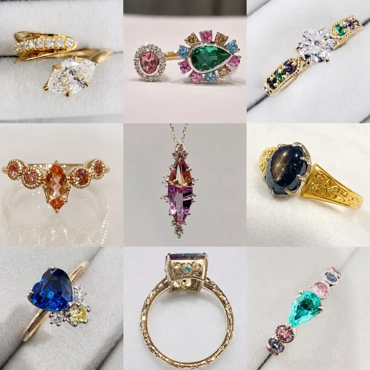 様々なジュエリーコレクション