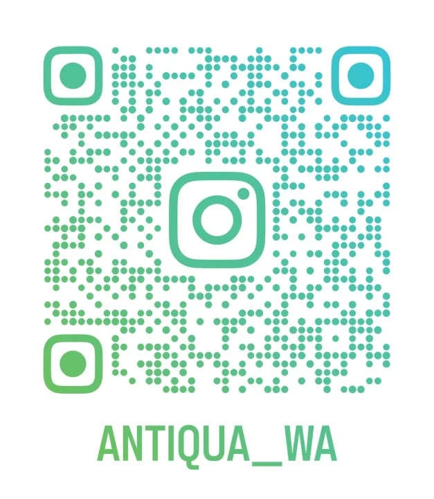 Instagramのプロフィール「ANTIQUA_WA」を示すQRコード