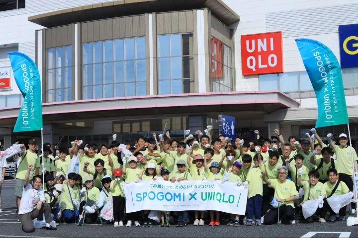 SPOGOMI×UNIQLOイベントの集合写真
