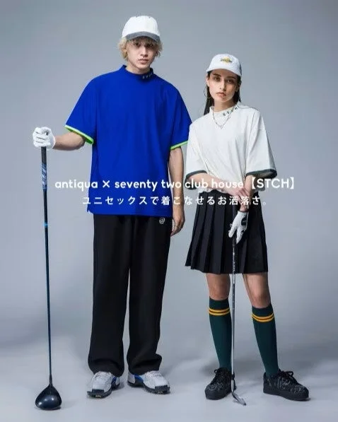 antiqua GOLFのユニセックスゴルフウェア