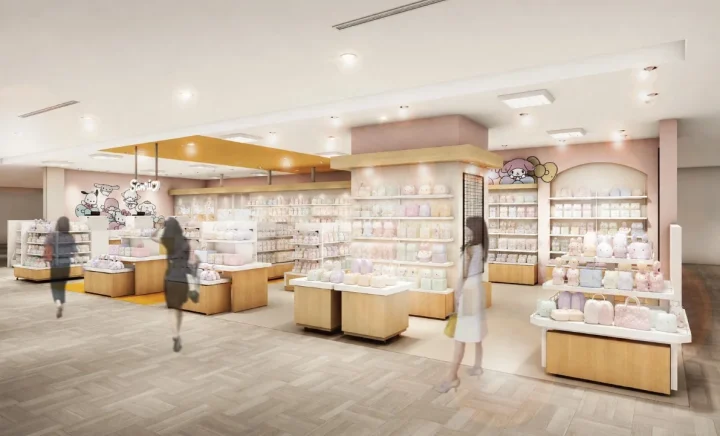 サンリオ店舗内装