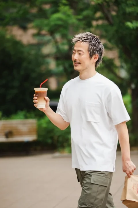 男性アイスラテ