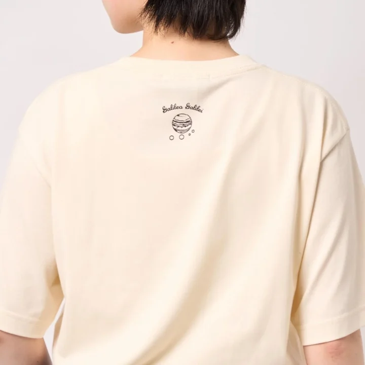 ガリレオTシャツ（アイボリー）背面デザイン