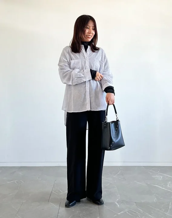 軽羽織 秋の着回しイメージ