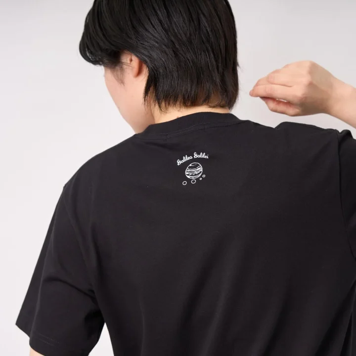 ガリレオTシャツ（ブラック）背面デザイン