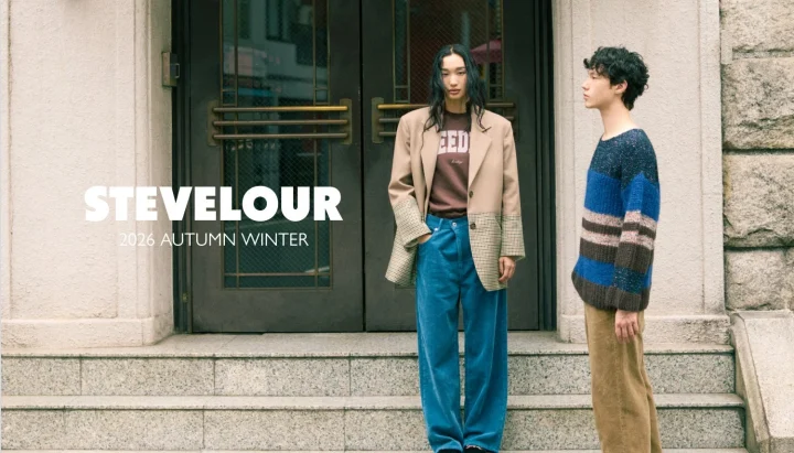 STEVELOUR 2026 AUTUMN WINTER シーズンビジュアル