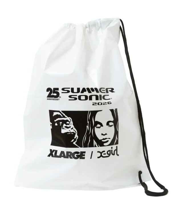 SUMMER SONIC 2026 XLARGE / X-girl オリジナルショッピングバッグ