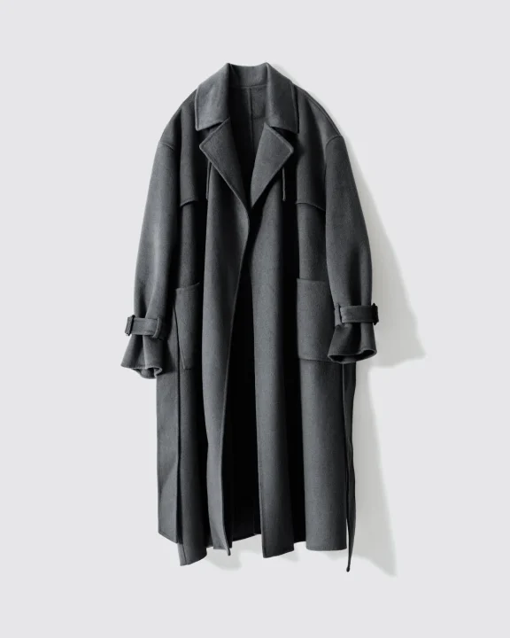 WOOL DOUBLE FACE TRENCH COAT (カラーバリエーション)
