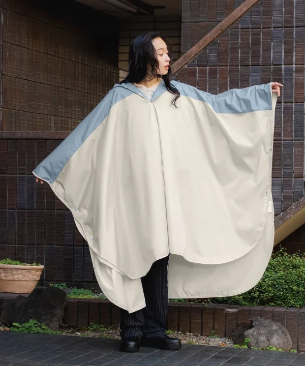 切り継ぎレインポンチョ