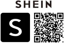 SHEINアプリのQRコード