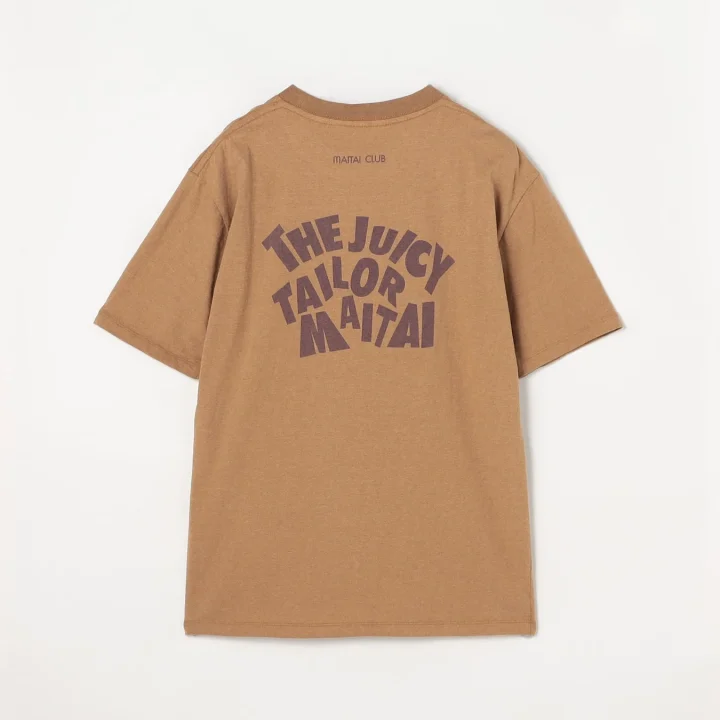 Mai Tai コットン プリントTシャツ