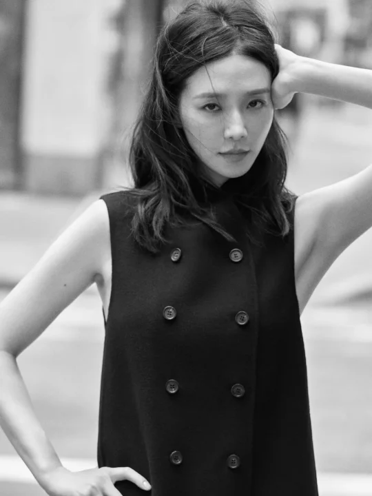 白黒のポートレート