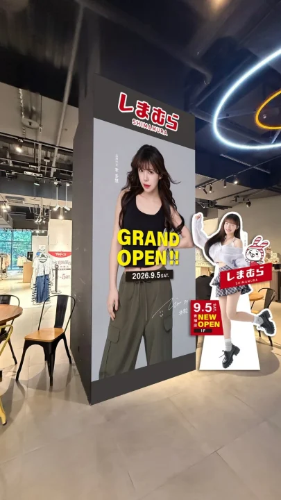 POP UP STORE広告