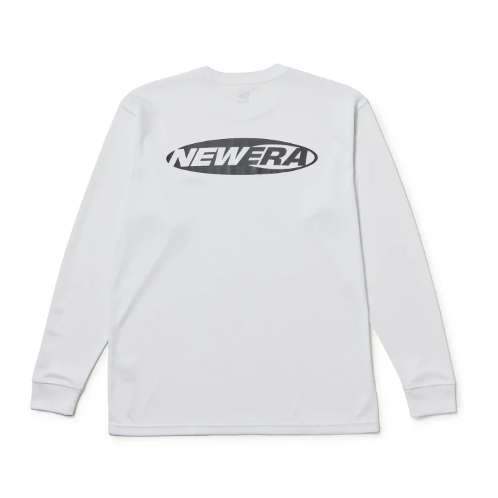 白い長袖Tシャツ(背面)