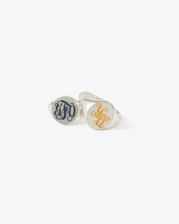 REDE RECYCLE SILVER SIGNET RING