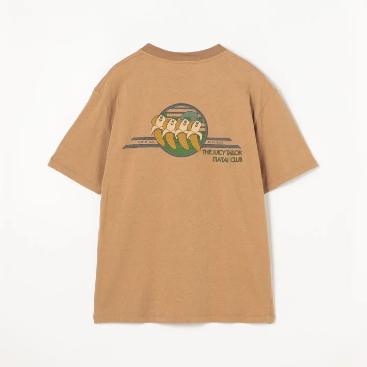 Mai Tai コットン プリントTシャツ
