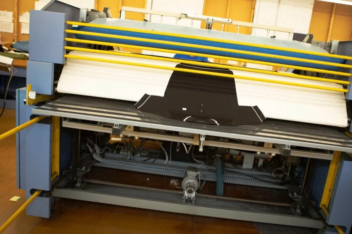 ニットウェア製造工場