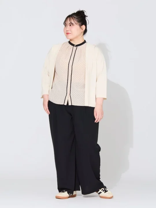 UVカットパーカのスタイリング