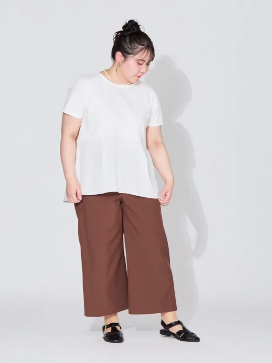 遮熱カットソーのスタイリング