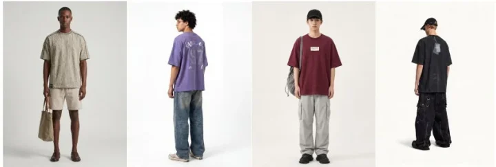 Tシャツなどカジュアルウェア