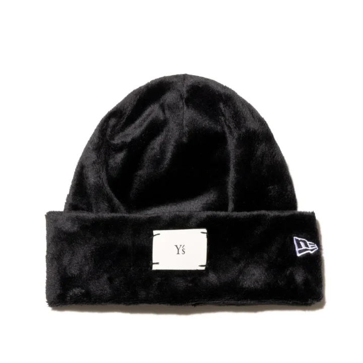 Y's × NEW ERA® Cuff Knit ブラック