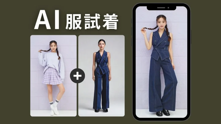 AI服試着ツールのコンセプトイメージ