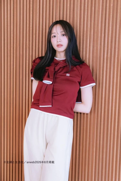 Layered T-Shirt × Relaxed Wide Pants