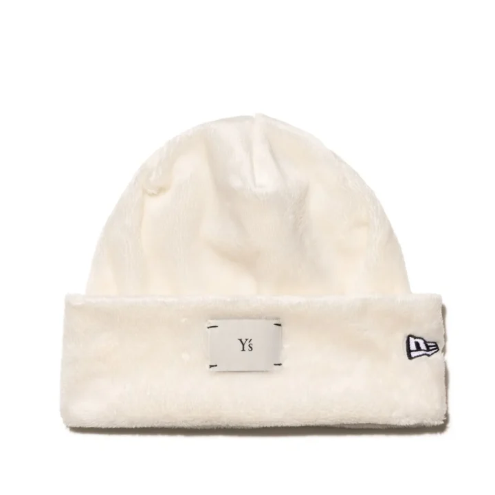 Y's × NEW ERA® Cuff Knit オフホワイト