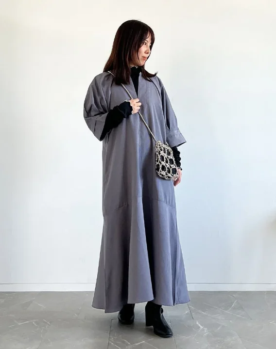 ワンピース 秋の着回しイメージ