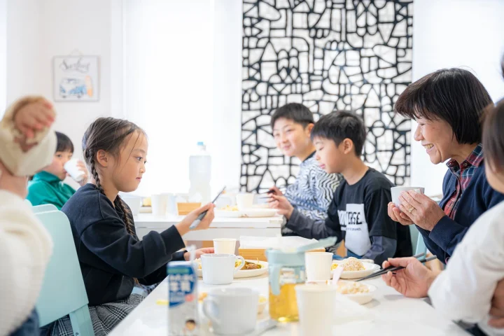 こども食堂の様子