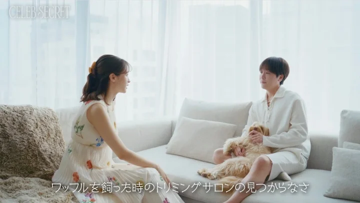 犬と話す藤井サチさん