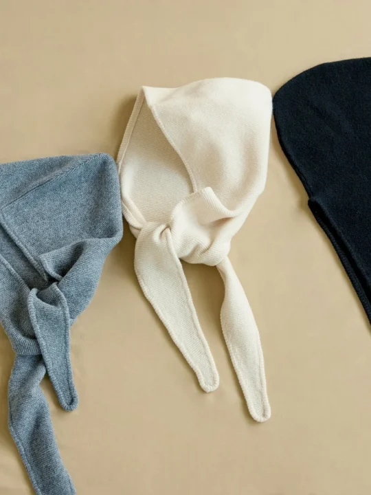 knit hood "muffler"3色