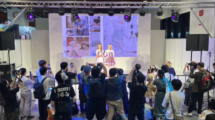ファッションイベントの様子