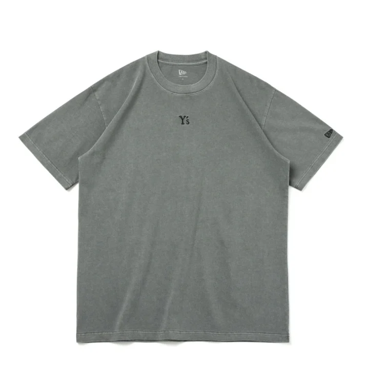 Y's × NEW ERA® Short Sleeve Cotton Tee チャコール