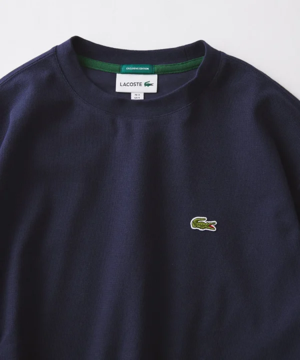 Milano Rib Crew Neck Long Sleeve T-shirt ネイビー