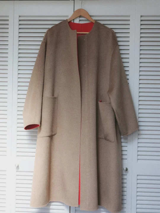Cashmere Reversible Coat