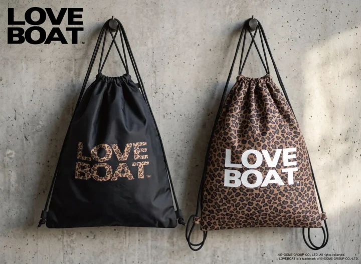 LOVEBOAT 巾着ナップサック 2種