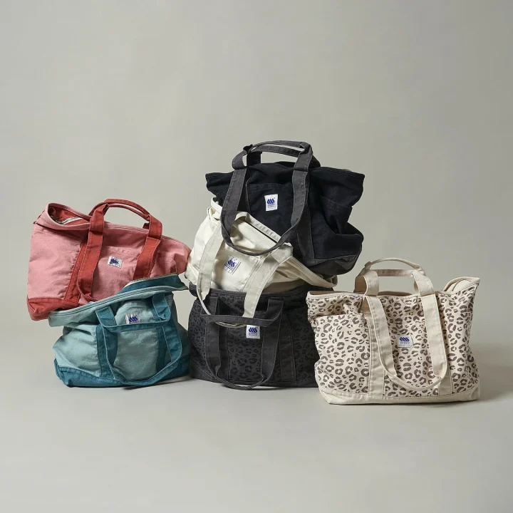 CANVAS GROCERY TOTE BAG