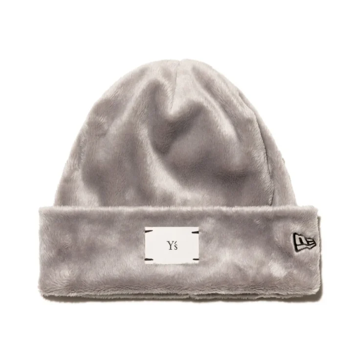 Y's × NEW ERA® Cuff Knit グレー