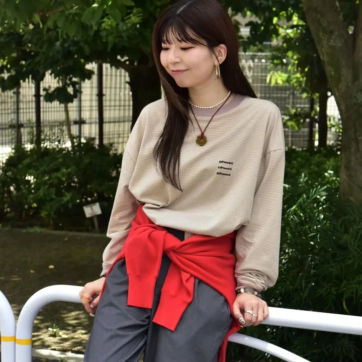 ユニセックスでの着こなし例