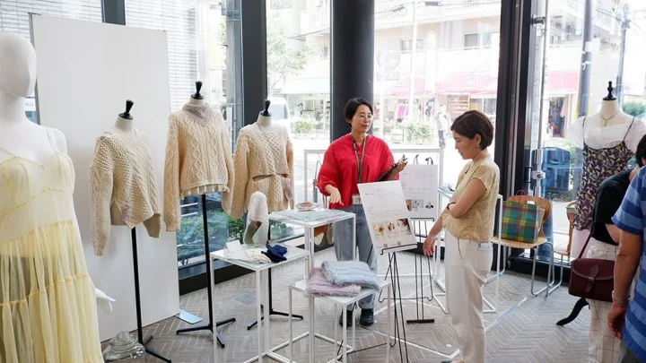 ニットウェア展示会