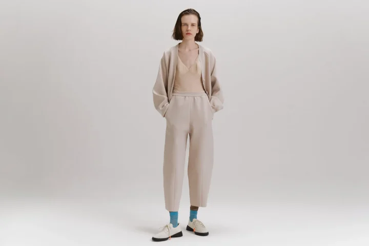 ＜ECOPET Yarn＞COCOON PANTS
