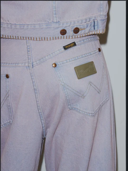 Wrangler×Ameri BLANKET STITCH DENIM JACKET